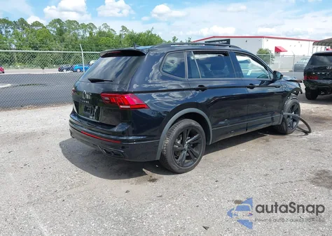 2024 Volkswagen Tiguan 2.0T Se R-Line Black из США, поврежденный, VIN 3VVCB7AX9RM199007